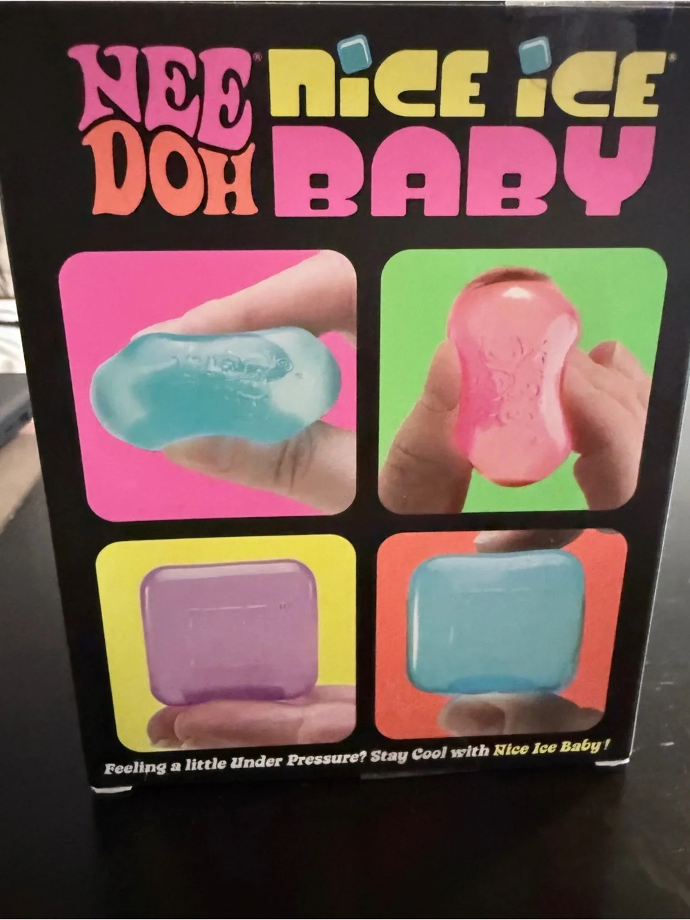 Nee Doh Nice Ice Baby Sensory Putty - Pink & Blue